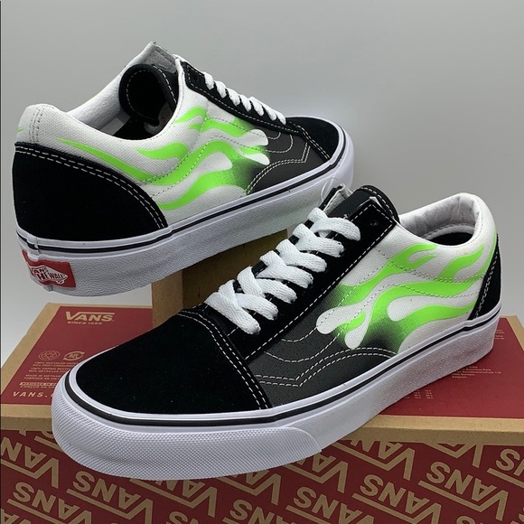 WMNS VANS OLD SKOOL FLAME black/true white - Picture 15 of 16